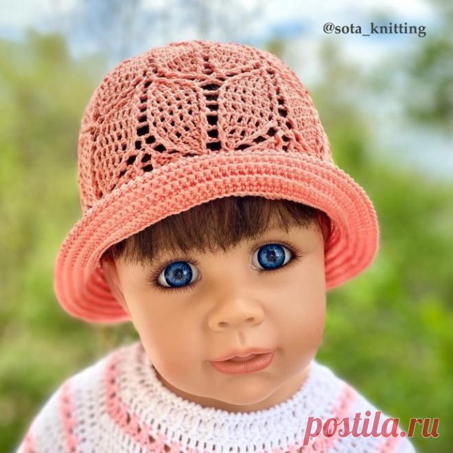 Шляпка крючком