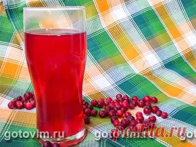 Морс клюквеный. Фото-рецепт / Готовим.РУ