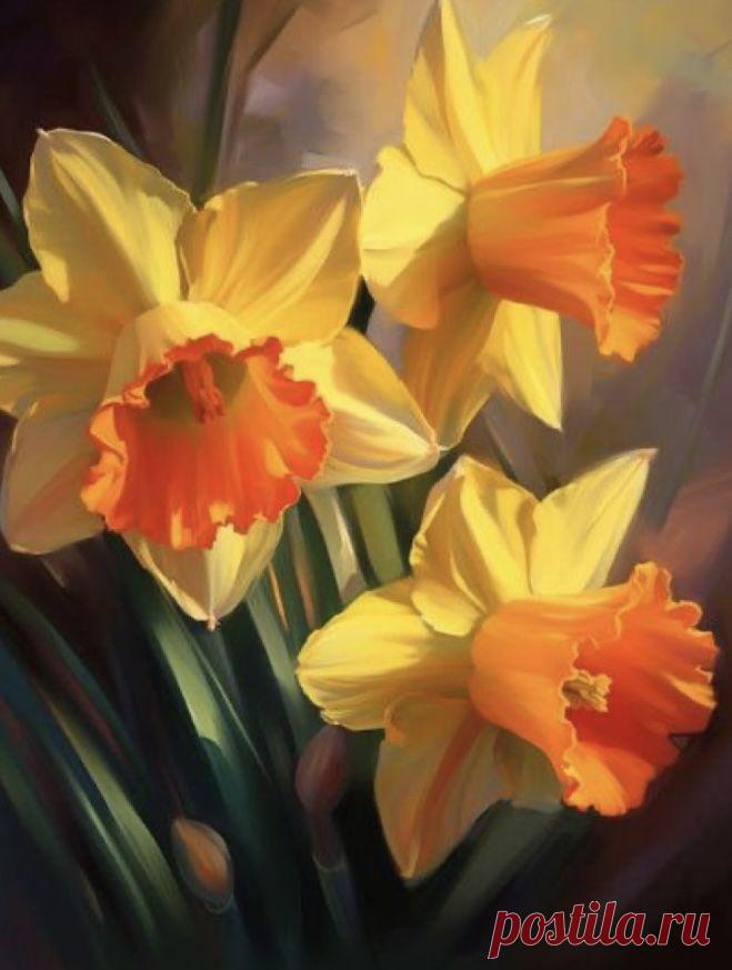 Пин на доске яНАРЦИССЫ