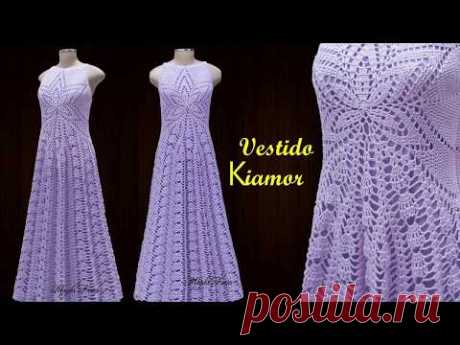 ❤Vestido Kiamor ❤ FINAL ❤. #dicasquetodacrocheteiradeveriasaber