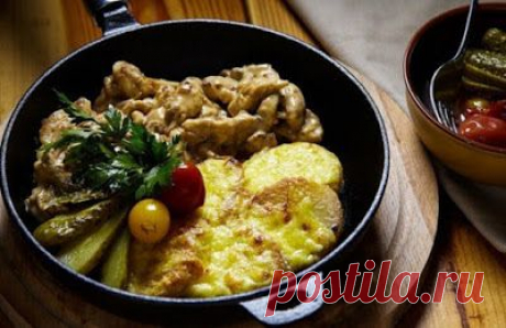 Как приготовить легендарное французское фрикасе из курицы: просто и очень вкусно.
