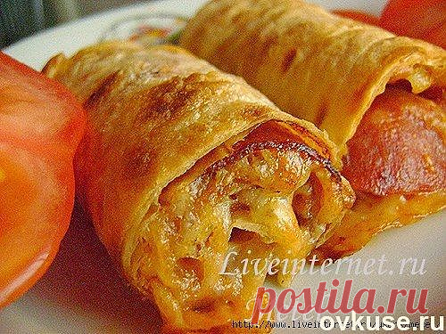 Рулетики к пиву - Простые рецепты Овкусе.ру