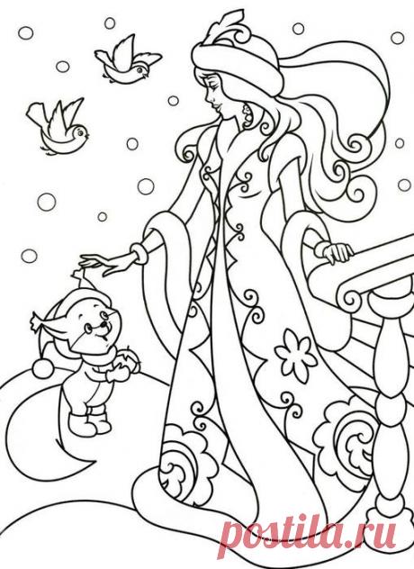 Раскраски для малышей