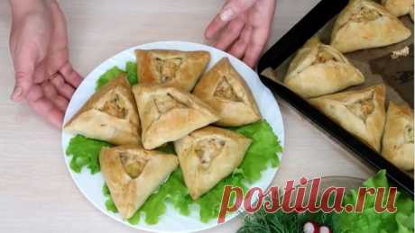 Курники на бездрожжевом тесте! Вкусная и простая выпечка для всей семьи!