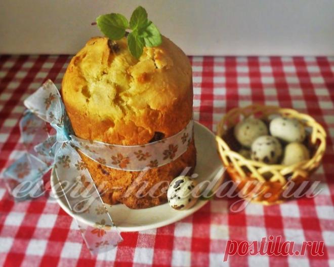 Пасхальный кулич с апельсином: рецепт с фото