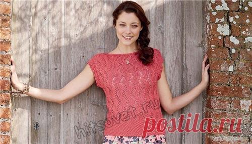 Вязаный ажурный топ Pisardie