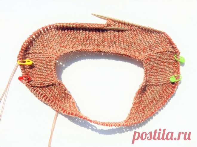 «Крестьянский» росток без укороченных рядов | SIBKNITTING // Канал о вязании | Яндекс Дзен