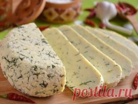 Домашний сыр из молока и сметаны