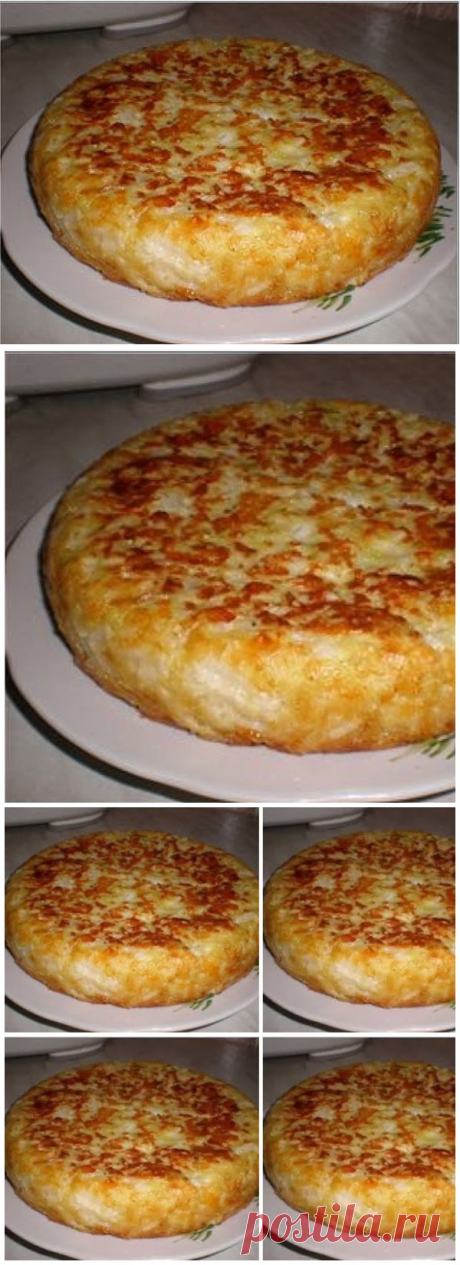 Заливной пирог с капустой. Очень вкусно, элементарно просто и быстро, а главное без всяких заморочек!