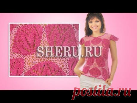 Схемы для кофточки в технике ирландского кружева