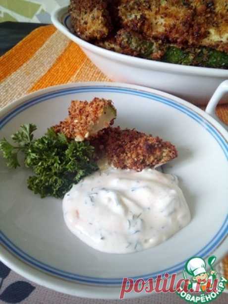 Кабачок фри в духовке - кулинарный рецепт