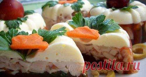 Закуски из  птицы - (более 73 рецептов) с фото на Овкусе.ру