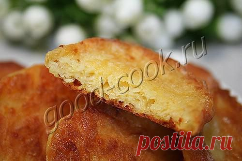 Жареные сырные лепешечки от Ирины Кутовой.