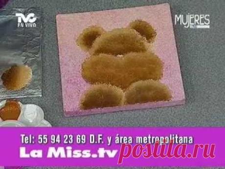 Пушистый мишка. Учимся рисовать.
