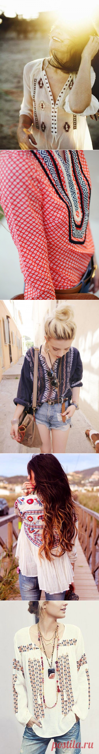 Блузки с вышивкой / Блузки / ВТОРАЯ УЛИЦА