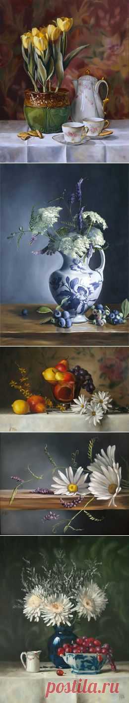 Julie Y Baker Albright-Vermont Fine Artist JYBA Realism Art Oil Paintings Still Life Landscape- NewEngland Oil painting