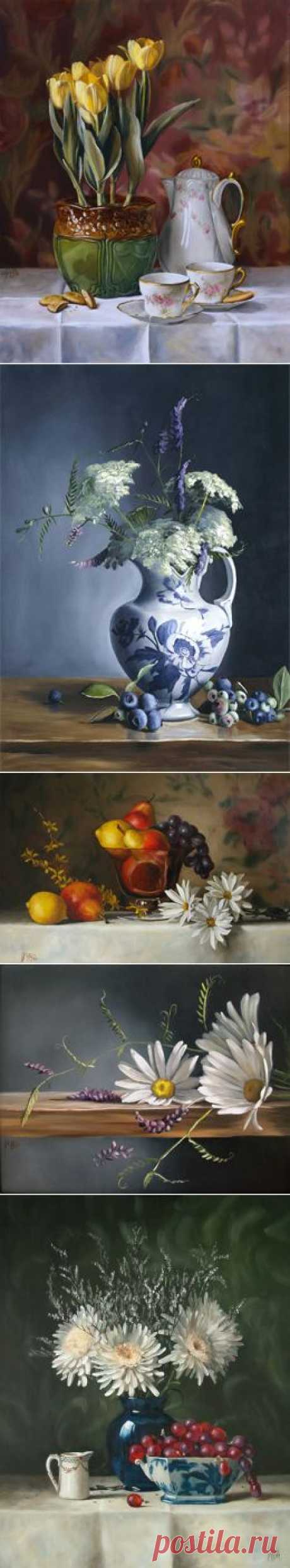 Julie Y Baker Albright-Vermont Fine Artist JYBA Realism Art Oil Paintings Still Life Landscape- NewEngland Oil painting