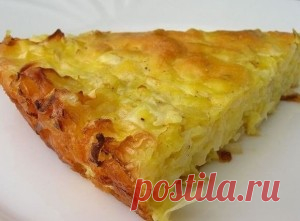 Капустный пирог для ленивых | Самые вкусные рецепты