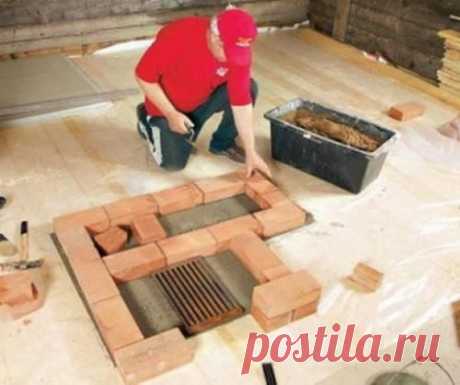 Кирпичная кладка каминов