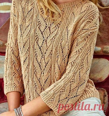Подборка джемперов с оригинальными узорами для вязания + мастер-класс.  1. Джемпер с оригинальным узором и «косами» из журнала «Verena» No 3/2019.
2. Джемпер из журнала Burda.
Creazion, No 1, 2019 с оригинальным переплетением косичек.
3. Джемпер с узором из «косы» и «шишек» от итальянского дизайнера Bisi.
4. Джемпер от британского дизайнера Joshua Harrison из журнала Vogue.
5. Джемпер из коллекции модного дома Chanel.
6. Вязаный свитер с узором в виде крупных «листьев» от Gucci.
7. Вязаный сви…