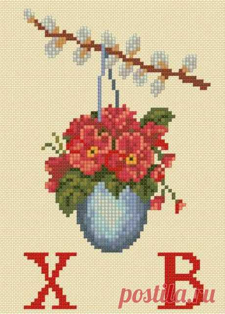 - К Пасхе - Схемы - Православной умелице