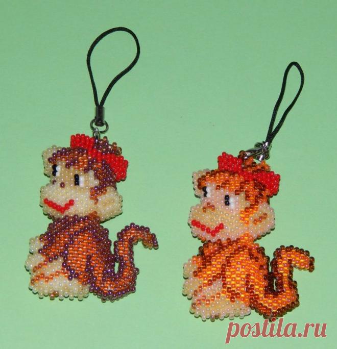 Год Обезьяны | biser.info - всё о бисере и бисерном творчестве