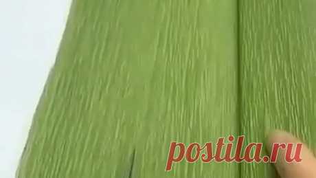 Цветы из туалетной бумаги