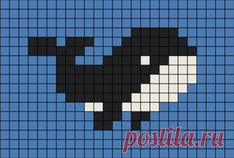 A pixel art template of the Orca whale.

From Susan Guinto Imagenes Cuadriculadas, Arte Píxeles Minecraft, Cuadriculado, Pixelados, Tapiz De Ganchillo, Cuadricula Para Dibujar, Patrón De Píxeles, Cuadrícula, Patrón De Punto