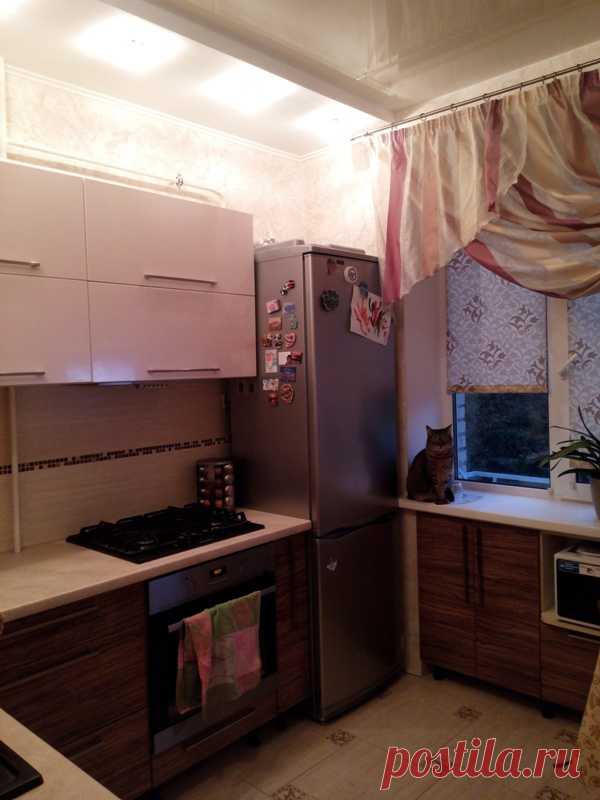 Уютная семейная кухня 7.8 кв. м. — Роскошь и уют