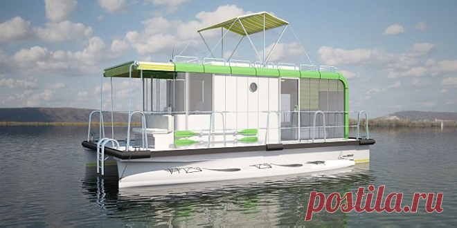 Плавучие дачи. Моторные яхты, моторные лодки, моторные катамараны. Продажа плавдач.