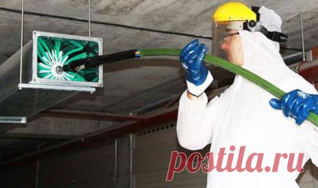 Очистка вентиляции