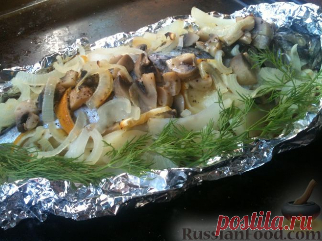 Рецепт: Итальянский рецепт приготовления скумбрии на RussianFood.com
