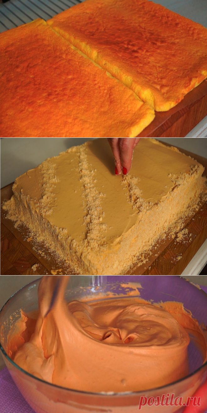 Очень простой и вкусный торт 