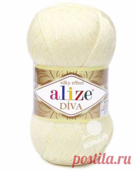 Пряжа Alize Diva – купить по самой низкой цене: 128 руб. в интернет-магазине Вязаный.рф