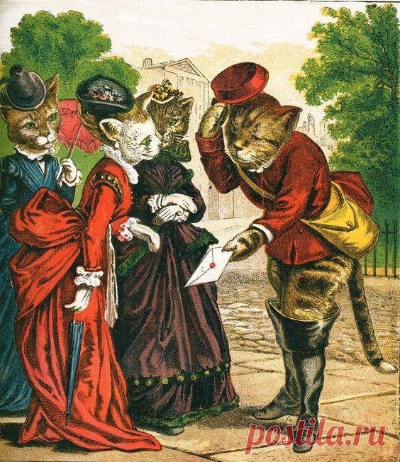 Illustration for "Tabby's tea-fight"