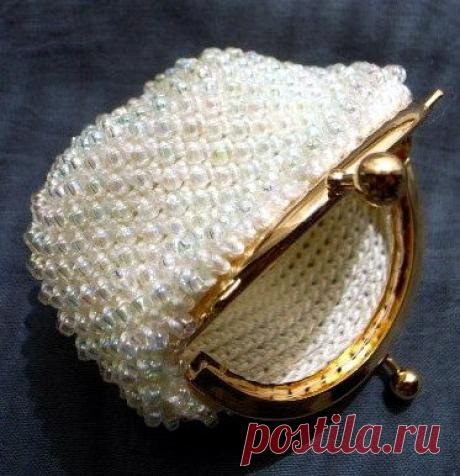 Кошелёчек (бисер,крючок)