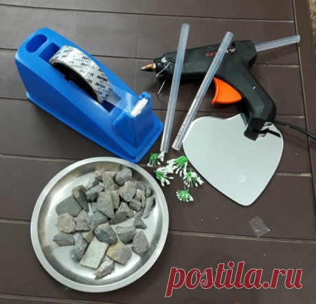 Декоративный водопад ...из клея - Садоводка