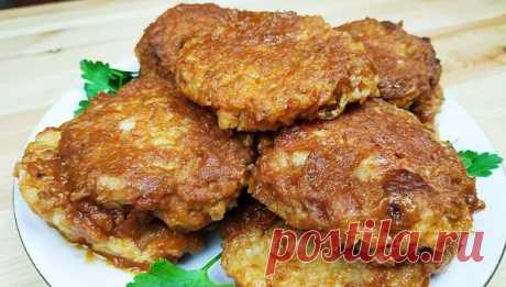Луковые котлеты на вкус как с мясом "Вкусно до слёз" - быстро, безумно вкусно и практически даром!