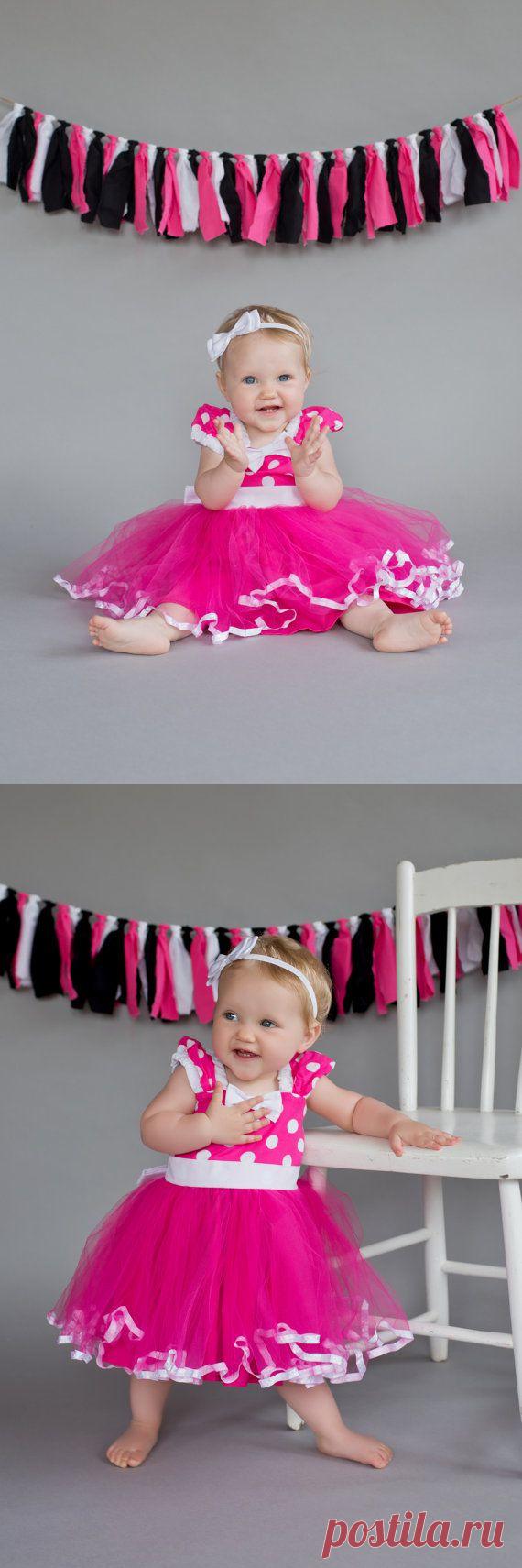 MINNIE MOUSE dress TUTU Party Dress in от loverdoversclothing