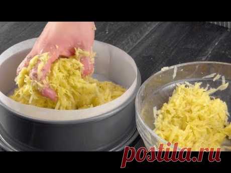 Киш с картофельной основой