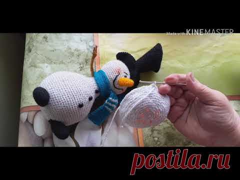 Снеговик в шляпе. МК. Часть 1
