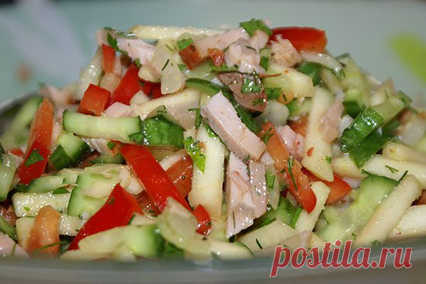 Мясной салат | Мой садочек