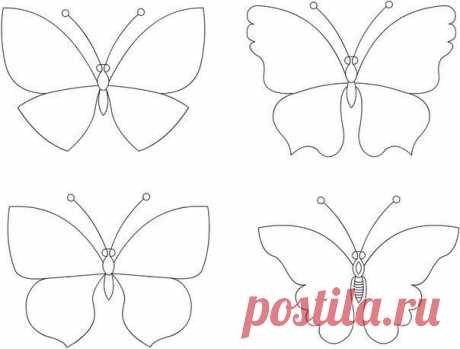 Бабочки для интерьера