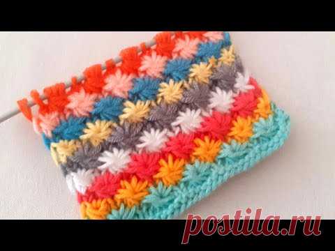 Renkli sıralı çiçekler bebek örgü/battaniye/yelek/kazak/hırkalara
