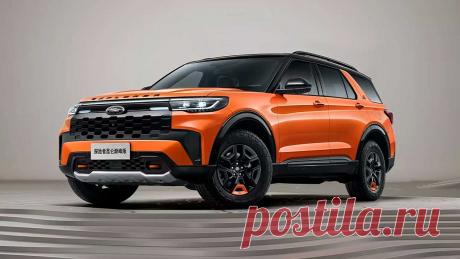 Внедорожная версия кроссовера Ford Explorer Kunlun Peak Edition для Китая