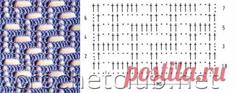 Схема оригинального узора крючком
https://vk.com/wall-24433412_45777
#узоры_крючком@knittinglove