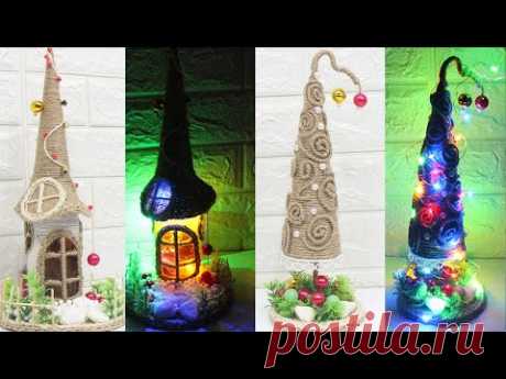 5 Jute craft ideas | Christmas decoration ideas | Home decorating idea