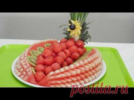 HOW TO CUT WATERMELON LIKE A  PRO