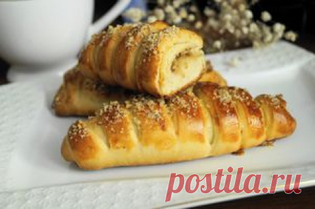 Сдобные булочки с грецкими орехами. Рецепт c фото, мы подскажем, как приготовить!