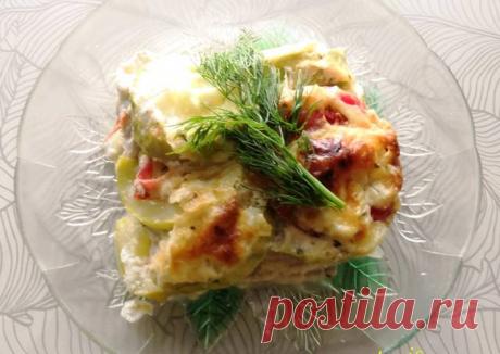 Запеканка из куриного филе и кабачков - пошаговый рецепт с фото. Автор рецепта zolotaiatania . - Cookpad